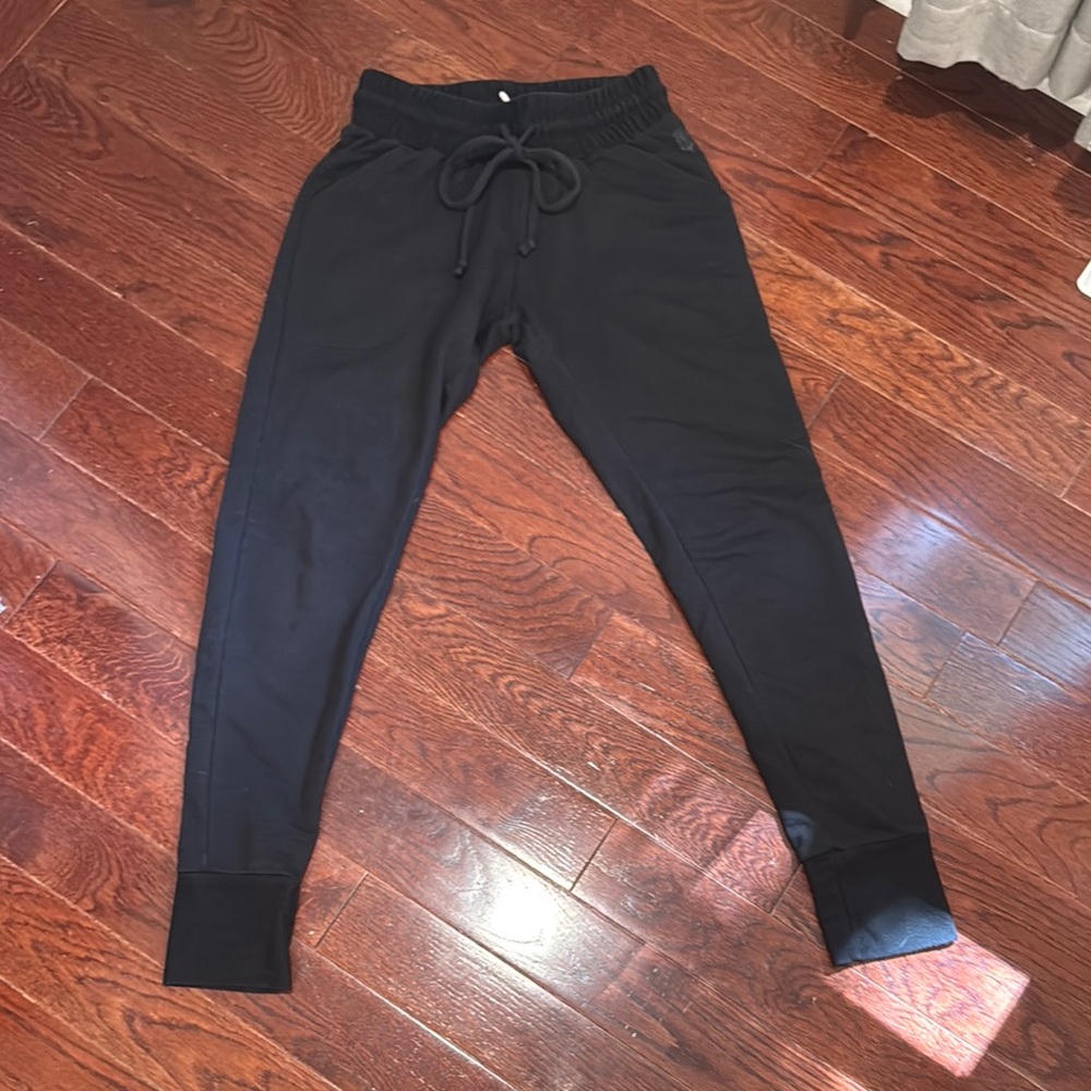 Free People Black Joggers